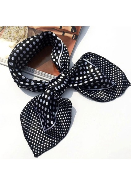 No.10 Tarzı Bayan Küçük Saten Ipek Eşarp Baskı Wrap Buruşuk Zarif Mendil Bandana Boyun Saç Bağlı Kravat Eşarp Şal Aksesuarları (Yurt Dışından) indirimleri