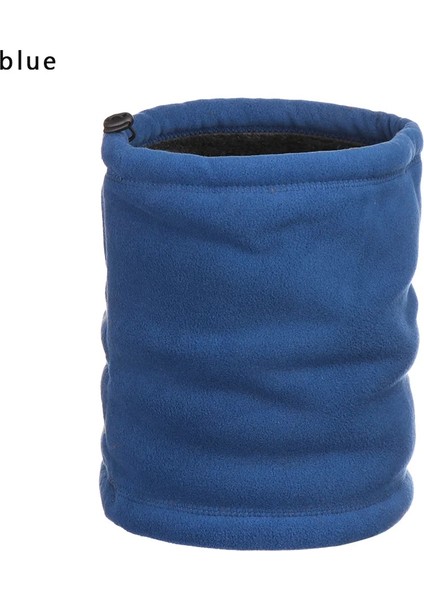 Mavi Bir Stil Çok Fonksiyonlu Eşarp Unisex Erkek Kadın Termal Sıcak Polar Snood Eşarp Boyun Isıtıcı Bere Kayak Balaclava Şapka Açık Aksesuarları (Yurt Dışından)