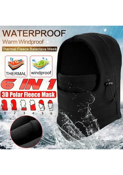 Orduyeşil Stil 2021 New Fashion Warm Cap Winter Men Design Winter Hats For Women Waterproof With Glasses Cool Balaclava (Yurt Dışından) fiyatları