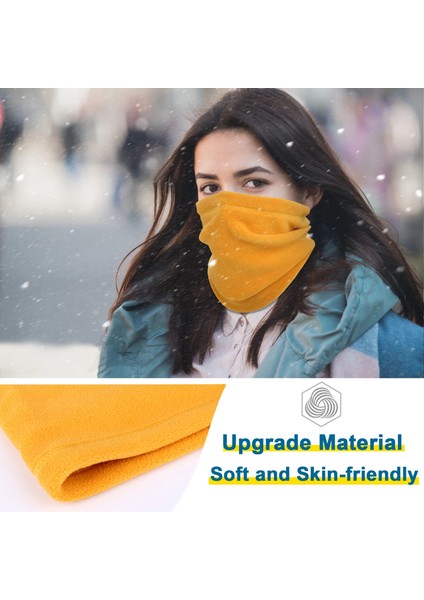 Siyah Stil Kadın Erkek Polar Boyun Isıtıcı Tozluk Bandana Termal Yarım Maske Yürüyüş Bisiklete Binme Koşu Snowboard Kayak Yüz Kapağı Tüp Eşarp Kış (Yurt Dışından) modelleri