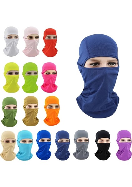 CA065-SARI Stil Motosiklet Yüz Maskesi Bisiklet Balaclava Tam Kapak Buffs Şapka Balaclava Likra Kayak Boyun Yaz Güneşi Ultra Uv Koruması Ince Sıcak (Yurt Dışından) fiyatları