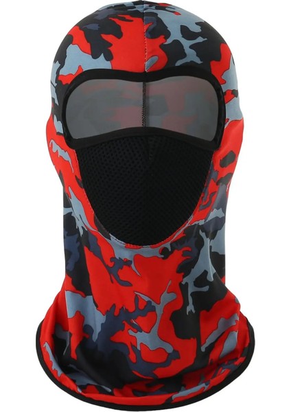 Turuncu Tarzı Motorcycle Balaclava Full Face Cover Warmer Windproof Breathable Cycling Ski Biker Shield Men Helmet# (Yurt Dışından)