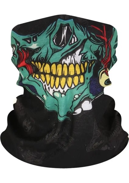 NO.44601 Stili Çok Fonksiyonlu Kafatası Maskeleri Üçgen Eşarp Bisiklet Bandana Spor Kamp Avcılık Koşu Bisiklet Boyun Isıtıcı Yüz Körüğü Erkekler (Yurt Dışından) fiyatları