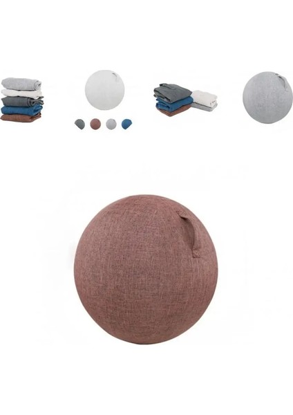 Grey White M Style Solması Zor Egzersiz Topu Örtüsü 5 Renk Aşınma Önleyici Çekici Esnek Neme Dayanıklı Egzersiz Topu Kılıfı (Yurt Dışından) fiyatları
