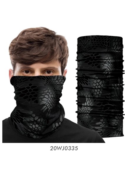 20WJ0335 Stili Ordu Kamuflaj Bandana Eşarp Kafatası Balaclava Boyun Buff Avcılık Yüz Maskesi Ciclismo Masculino Braga Cuello Kayak Maskesi Kadınlar Ben Yeni (Yurt Dışından)