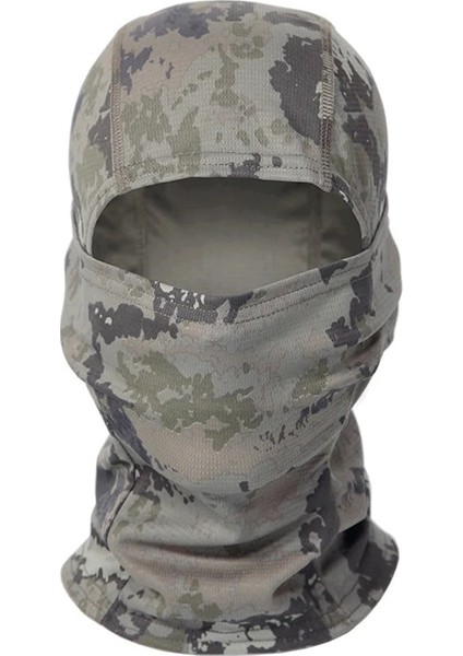 Renk 12 Tarzı Taktik Kamuflaj Balaclava Boyun Körüğü Tam Yüz Maskesi Wargame Askeri Şapka Avcılık Bisiklet Bisiklete Binme Ordu Bandana (Yurt Dışından)