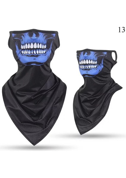 Stil A 13 Stili Ourdoor Buz Ipek Üçgen Eşarp Bisiklet Bandana Yürüyüş Kamp Avcılık Koşu Ordu Bisiklet Askeri Taktik Boyun Körüğü (Yurt Dışından)