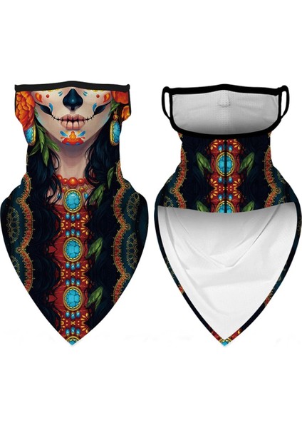 Stil A 13 Stili Ourdoor Buz Ipek Üçgen Eşarp Bisiklet Bandana Yürüyüş Kamp Avcılık Koşu Ordu Bisiklet Askeri Taktik Boyun Körüğü (Yurt Dışından) fiyatları