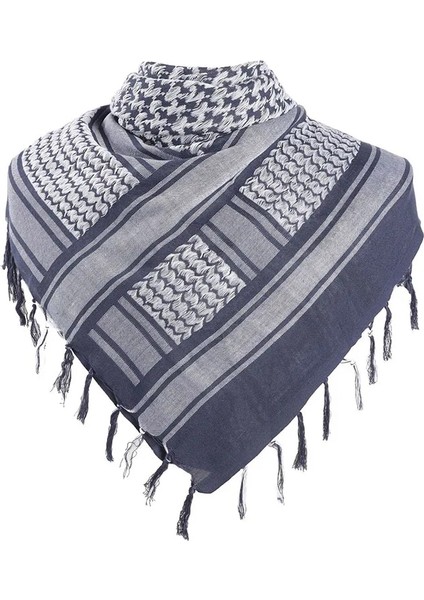 Turuncu Kırmızı Stil Tek Boyut Pamuk Arap Keffiyeh Shemagh Eşarp Şal Askeri Taktik Atkılar Çöl Kalınlaşmış Başörtüsü Kare Rüzgar Geçirmez Bandanalar (Yurt Dışından)