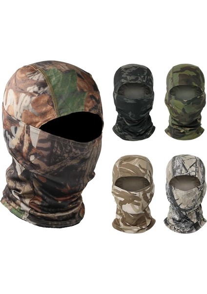 No.17 Stili Taktik Kamuflaj Balaclava Tam Yüz Maskesi Cs Wargame Ordu Avcılık Bisiklet Sporları Kask Astar Kap Askeri Multicam Arf (Yurt Dışından)