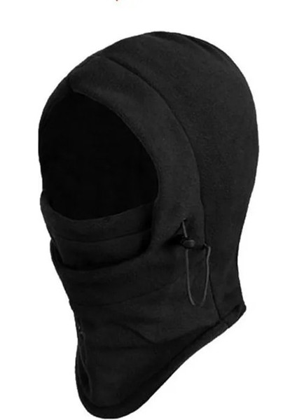 Gri Stil Yeni Yüksek Li Polar Yüz Maskesi Kış Rahat Sıcak Kayak Motosiklet Bisiklete Binme Yumuşak Termal Balaclava Swat Bisiklet Hood (Yurt Dışından)