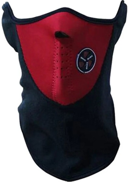 Kırmızı Stil Büyük Rüzgar Geçirmez Bisiklet Bisiklet Bisiklet Maskesi Kayak Snowboard Açık Hava Maskeleri Toz Neopren Boyun Sıcak Yarım Yüz Maskesi Kış Sporu Maskesi (Yurt Dışından)