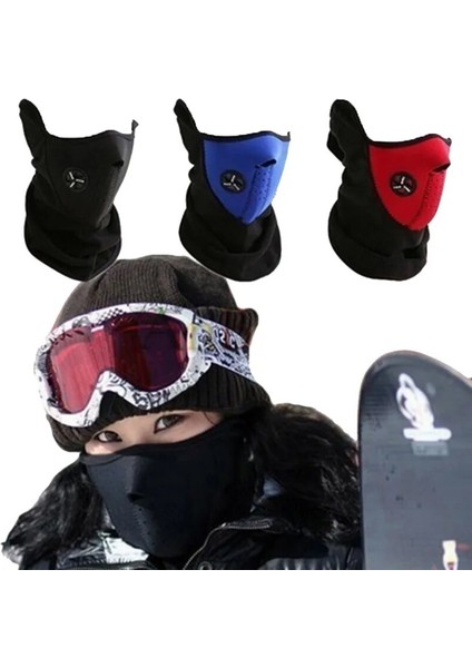 Kırmızı Stil Büyük Rüzgar Geçirmez Bisiklet Bisiklet Bisiklet Maskesi Kayak Snowboard Açık Hava Maskeleri Toz Neopren Boyun Sıcak Yarım Yüz Maskesi Kış Sporu Maskesi (Yurt Dışından) fiyatları