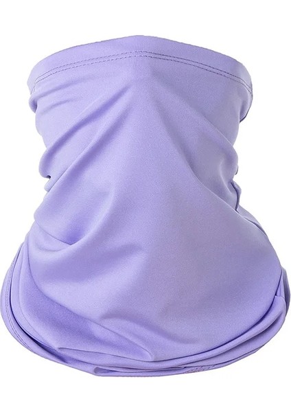 Açık Mor Tarzı Tek Boyut Yeni Totraıt Yüksek Li Eşarp Bisiklete Binme Yürüyüş Eşarp Rüzgar Geçirmez Kamp Bandana Toz Geçirmez Güneş Koruma Yün (Yurt Dışından)
