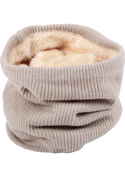 Bej Tarzı Boyun Isıtıcı Açık Kış Kalın Kadife Kalınlaşmak Sıcak Polar Bisiklet Atkılar Erkekler Bufanda Kayak Tırmanma Boyun Eşarp Kalın Kadife (Yurt Dışından)