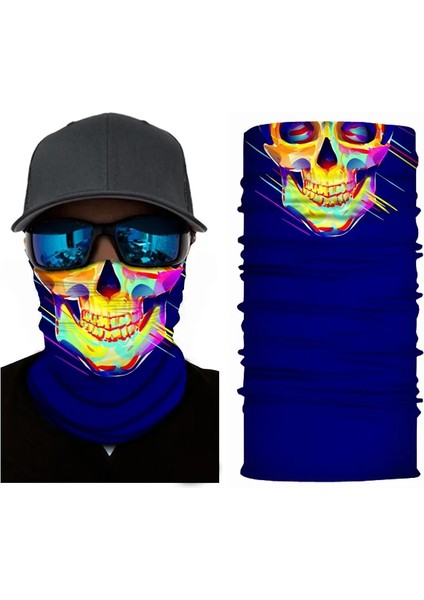 S102 Style Tek Boyut Bisiklet Açık Kafatası Dikişsiz Balaclava Sihirli Eşarp Erkek Kadın Güneş Koruma Bandana Boyun Çorapları Sürme Kamp Eşarp (Yurt Dışından) indirimleri
