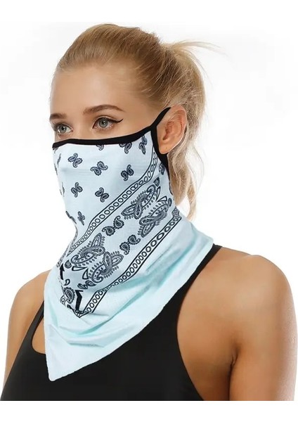 A6 Stili Unisex Kadın Erkek Nefes Üçgen Bandana Yarım Yüz Eşarp Boyun Kapak Erkek Kadın Eşarp 2021 (Yurt Dışından) fiyatları