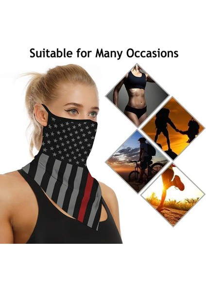 No.7 Tarzı Moda Renkli Çok Kullanımlı Yüz Maskesi Boyun Tüp Eşarp Biker Bisiklet Kayak Snood Balaclava Bandana Kamp Yürüyüş Aksesuarları (Yurt Dışından) modelleri