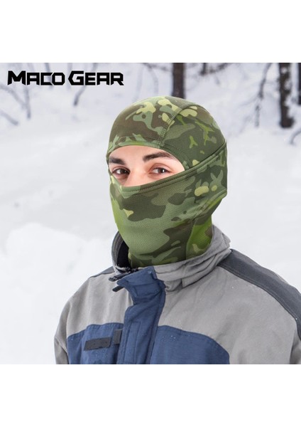 SUMMER-SP03 Style Kış Isıtıcı Polar Taktik Balaclava Tam Yüz Maskesi Kayak Paintball Koşu Avcılık Yürüyüş Bisiklet Sporları Snowboard Eşarp Erkekler (Yurt Dışından)