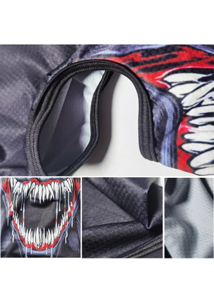 210001 Tam Maske Stili Nefes Alabilir Balaclava Tam Yüz Maskesi Venom Bandana Boyun Buff Körüğü Kominiarka Multicam Yürüyüş Eşarp Motosiklet Yüz Kapağı Yaz (Yurt Dışından) indirimleri