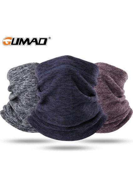 No.3 Tarzı Kış Polar Bandana Boyun Isıtıcı Tozluk Maskesi Tüp Eşarp Termal Yarım Yüz Kapak Spor Kayak Yürüyüş Bisiklet Snowboard Erkek Kadın (Yurt Dışından)