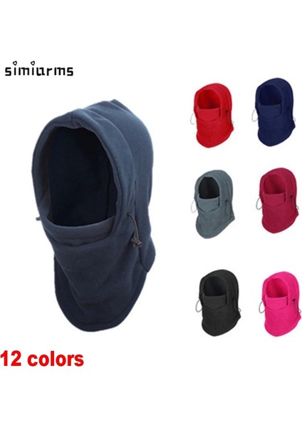 Koyu Gri Tarzı Tek Boyut Erkekler Kadınlar Şapka Kapşonlu Boyun Isıtıcı Yürüyüş Atkılar Açık Bisiklet Maskesi Kayak Rüzgar Geçirmez Polar Hood Cs Maskesi Kalınlaşmış Koruyucu Sıcak (Yurt Dışından) fiyatları