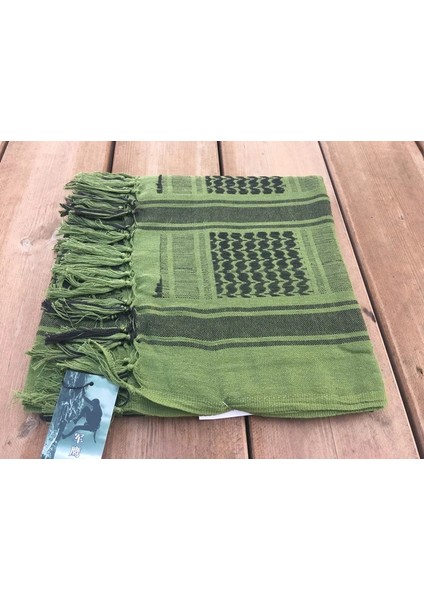Ordu Yeşili Tarzı 110X110 Avcılık Giyim Aksesuarı % 100% Pamuk Kalın Müslüman Başörtüsü Taktik Çöl Arap Eşarp Arap Atkılar Erkekler Kış Rüzgar Geçirmez (Yurt Dışından)