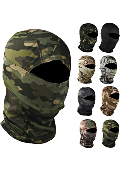 Şeytan Çölü Stili Taktik Kamuflaj Balaclava Tam Yüz Maskesi Cs Wargame Ordu Avcılık Bisiklet Sporları Kask Astar Kap Askeri Multicam Arf (Yurt Dışından)