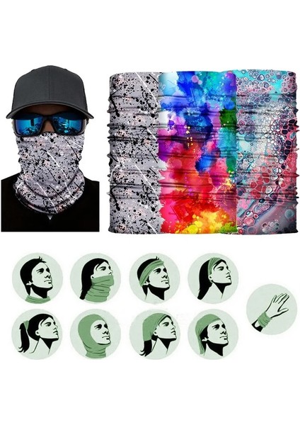 G443421A Style Boyunda Buff Düz Renk Bandana Buffs Outdoor Bisiklet Motosiklet Rüzgar Geçirmez Balaclava Kamuflaj Yüz Maskesi Eşarp Isıtıcı Kalkan## (Yurt Dışından) modelleri