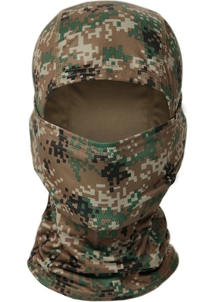 No.1 Tarzı Tactical Camouflage Balaclava Full Face Mask Cs Wargame Army Hunting Cycling Sports Helmet Liner Military Multicam Arf (Yurt Dışından)