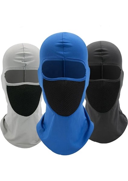 Gök Mavisi Tarzı Motorcycle Balaclava Full Face Cover Warmer Windproof Breathable Cycling Ski Biker Shield Men Helmet# (Yurt Dışından) fiyatları