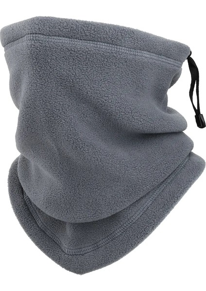Koyu Gri Tarzı Winter Sports Thermal Bandana Half Mask Face Cover Hiking Cycling Training Snowboard Ski Neck Warmer Gaiter Tube Scarf Women Men (Yurt Dışından)