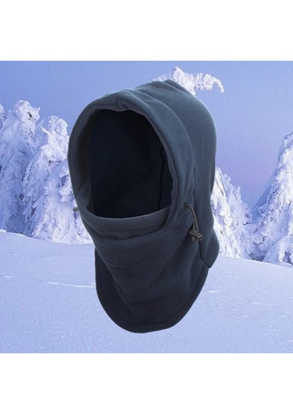Koyu Gri Tarzı Tek Boyut Erkekler Kadınlar Şapka Kapşonlu Boyun Isıtıcı Yürüyüş Atkılar Açık Bisiklet Maskesi Kayak Rüzgar Geçirmez Polar Hood Cs Maskesi Kalınlaşmış Koruyucu Sıcak (Yurt Dışından) indirimleri