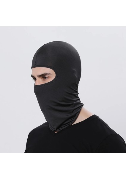 Siyah Stil Yüz Maskesi Erkek Yün Kadınlar Için Taktik Maskara Kayak Maskesi Cagoule Visage Tam Yüz Eşarp Maskesi Bisiklet Şapkası Kamp Bisiklete Binme (Yurt Dışından)