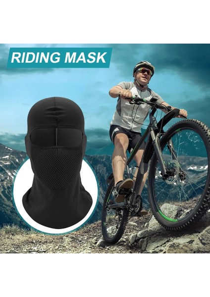 Açık Gri Tarzı Yaz Bisikleti Motosiklet Maskesi Rüzgar Geçirmez Termal Örgü Balaclava Motosiklet Biker Yüz Maskesi Rüzgar Geçirmez Yarış Kayak Maskesi Binme Erkekler (Yurt Dışından) modelleri
