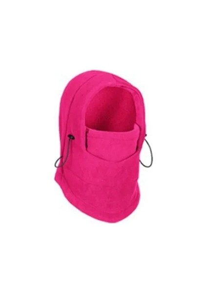 Koyu Pembe Tarzı 2020 Yeni Moda Sıcak Kap Kış Erkek Kadın Şapkalar Su Geçirmez Termal Polar Yün Şapka Kapşonlu Boyun Isıtıcı Yürüyüş Eşarplar (Yurt Dışından)