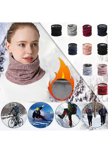 WJ74-7 Stili Kış Moda Eşarp Kadınlar Için Erkek Örme Eşarp Kalınlaşmış Yün Yaka Atkılar Boyun Eşarp Sıcak Atkısı Kayak Atkılar Susturucu (Yurt Dışından) fırsatları