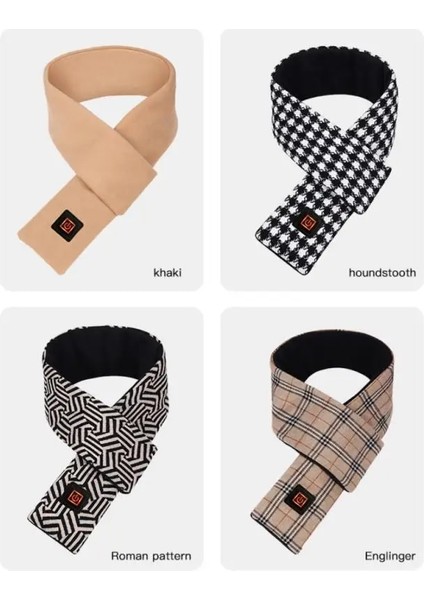 Yıldırım Tarzı Tek Boyut Kış Noel Isıtma Eşarp Unisex Kış Sıcak Grafen Elektrikli Isıtma Servikal Omurga Isıtma Önlüğü Mobil Güç Olmadan (Yurt Dışından) modelleri