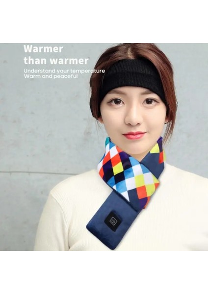 Yıldırım Tarzı Tek Boyut Kış Noel Isıtma Eşarp Unisex Kış Sıcak Grafen Elektrikli Isıtma Servikal Omurga Isıtma Önlüğü Mobil Güç Olmadan (Yurt Dışından) fırsatları