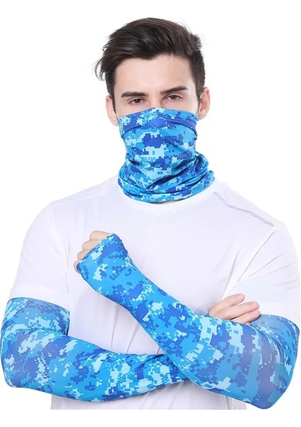 Gri Stil Et Yarım Yüz Maskesi Balıkçılık Atkıları Eldiven Kol Kol Rüzgar Geçirmez Yüz Maskesi Boyun Koruması Spor Bisiklet Yürüyüşü Için Tozluk Balıkçılık (Yurt Dışından) fırsatları