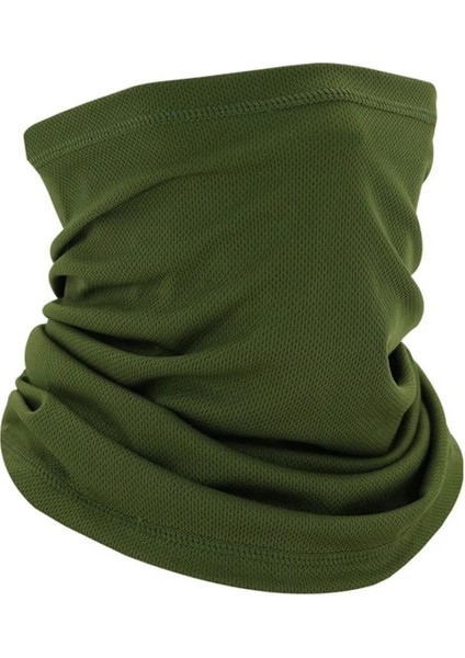 Orduyeşil Stil Kış Boyun Isıtıcı Bandana Maske Tüp Eşarp Yarım Yüz Kapak Spor Termal Kayak Yürüyüş Bisiklet Snowboard Erkek Kadın (Yurt Dışından)