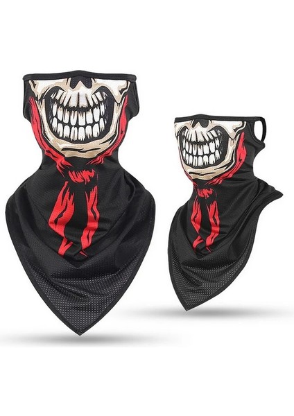 No.3 Tarzı Sıcak 3D Kafatası Yüzleri Eşarp Balaclava Açık Çok Kullanımlı Erkekler Sihirli Değiştirilebilir Boyun Tüpü Snood Bandana Isıtıcı Unisex Kadın Atkılar (Yurt Dışından)