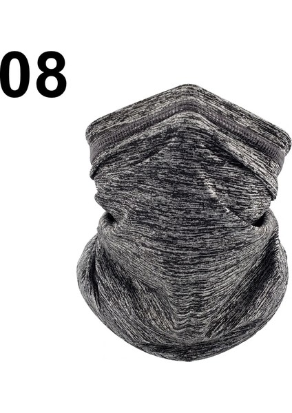 08 Gri Stili Karıştırın Taktik Tüp Eşarp Boyun Bandana Erkekler Yüz Eşarp Nefes Alabilir Doğa Sporları Balıkçılık Bisiklet Boyun Koruma Motosiklet Boyun Koruma (Yurt Dışından)