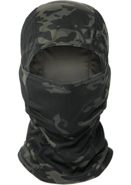 Renk 15 Tarzı Taktik Kamuflaj Balaclava Boyun Körüğü Tam Yüz Maskesi Wargame Askeri Şapka Avcılık Bisiklet Bisiklete Binme Ordu Bandana (Yurt Dışından)