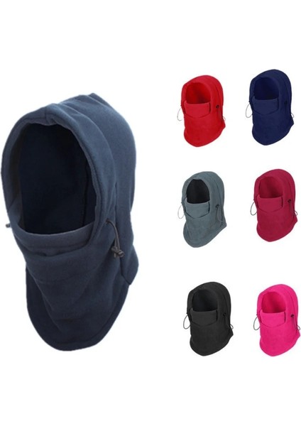 Mor Tarzı Bisiklet Rüzgar Geçirmez Hood Moda Sıcak Kap Kış Erkek Kadın Şapkalar Su Geçirmez Termal Polar Balaclava Şapka Boyun Isıtıcı Yürüyüş Atkılar (Yurt Dışından) fırsatları