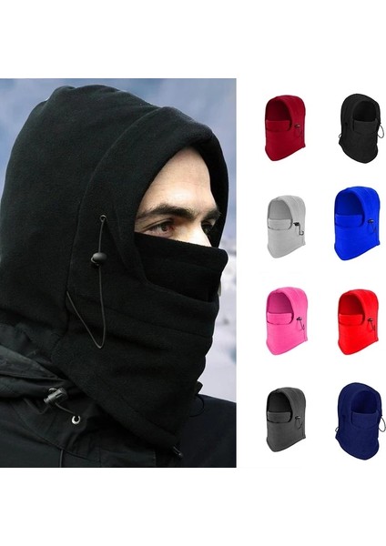 Siyah Stil Winter Warm Fleece Beanies Hats For Men Skull Bandana Neck Warmer Balaclava Face Warmming Wargame Cap Special Forces Unisex Hat (Yurt Dışından) fırsatları