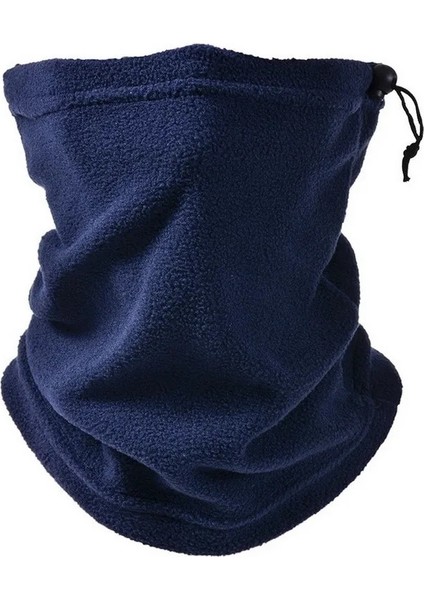 C- Yaprak Stili Polar Eşarp Kış Yüz Maskesi Rüzgar Geçirmez Bandana Yünler Boyun Isıtıcı Bisiklet Buff Balıkçılık Eşarp Koşu Avcılık Ski Maskesi (Yurt Dışından)