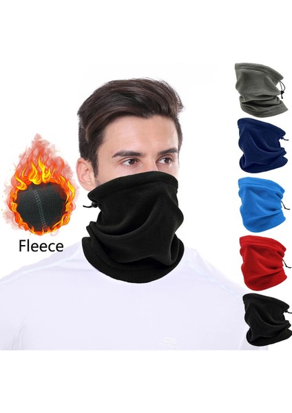C- Yaprak Stili Polar Eşarp Kış Yüz Maskesi Rüzgar Geçirmez Bandana Yünler Boyun Isıtıcı Bisiklet Buff Balıkçılık Eşarp Koşu Avcılık Ski Maskesi (Yurt Dışından) fırsatları