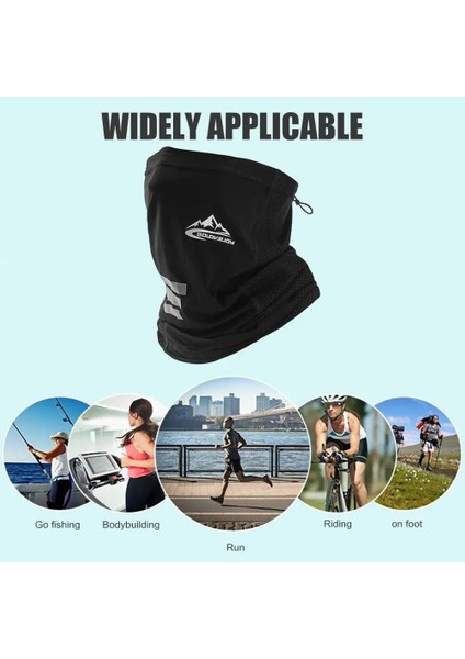 C Stili Yaz Güneş Koruyucu Uv Koruması Buz Ipek Yüz Koruyucu Boyun Tüpü Doğa Sporları Bisiklete Binme Rüzgar Geçirmez Toz Geçirmez Nefes Alabilir Bandana (Yurt Dışından) indirimleri