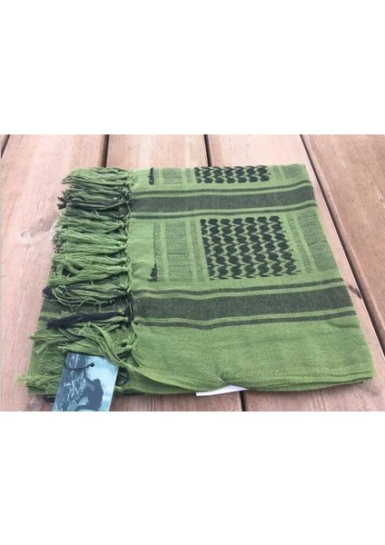 Yeşil Stil Moda Erkekler Hafif Kare Açık Şal Askeri Arap Taktik Çöl Ordusu Shemagh Keffıyeh Arafat Eşarp Yürüyüş Kampı Için (Yurt Dışından)
